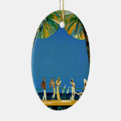  Frans reisbureau Cote D'Azur Keramisch Ornament (Rechts)