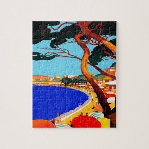  Frans reisbureau Cote D'Azur Legpuzzel