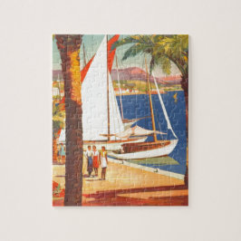  Frans reisbureau Cote D'Azur Legpuzzel