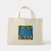  Frans reisbureau Cote D'Azur Mini Tote Bag (Achterkant)