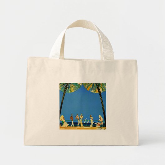  Frans reisbureau Cote D'Azur Mini Tote Bag (Voorkant)