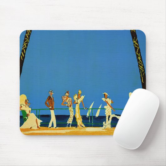  Frans reisbureau Cote D'Azur Muismat (Met muis)