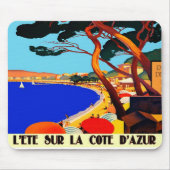  Frans reisbureau Cote D'Azur Muismat (Voorkant)