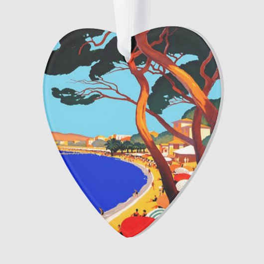  Frans reisbureau Cote D'Azur Ornament (voorkant)