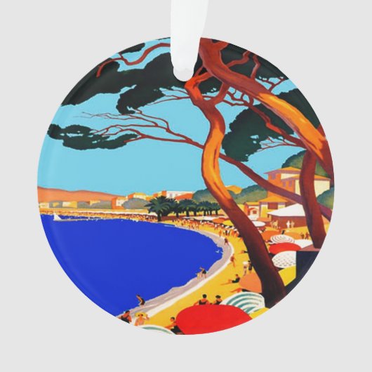  Frans reisbureau Cote D'Azur Ornament (voorkant)