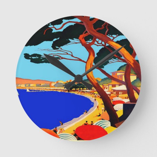  Frans reisbureau Cote D'Azur Ronde Klok (Voorkant)