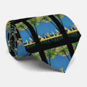 Frans reisbureau Cote D'Azur Stropdas (Opgerold)