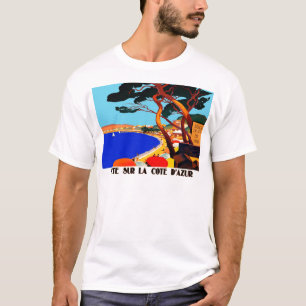 Frans reisbureau Cote D'Azur T-shirt