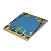  Frans reisbureau Cote D'Azur Tegeltje (Zijkant)