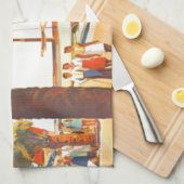  Frans reisbureau Cote D'Azur Theedoek (Quarter Fold)