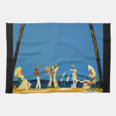  Frans reisbureau Cote D'Azur Theedoek (Horizontaal)