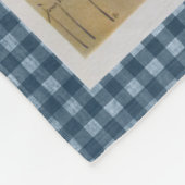 Frans reisbureau Fleece Deken (Hoek)