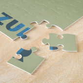  Frans reisposter Cote Du Azur Legpuzzel (Zijkant)