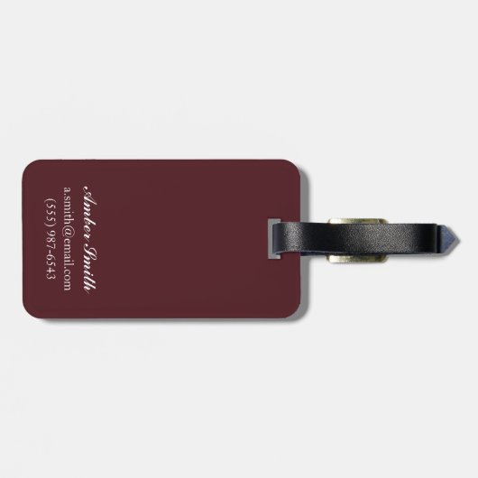 Frans reisposter, Toerisme in Syrië Bagagelabel (Achterkant horizontaal)