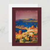 Frans reisposter, Toerisme in Syrië Briefkaart (Voorkant / Achterkant)