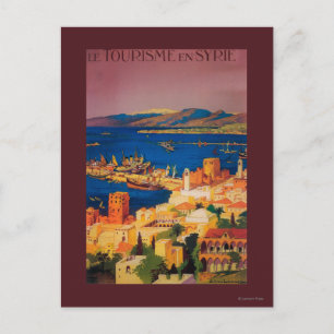 Frans reisposter, Toerisme in Syrië Briefkaart