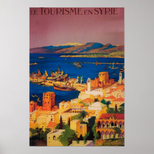 Frans reisposter, Toerisme in Syrië Poster