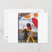  Frans reisvisum 1910 Briefkaart (Voorkant / Achterkant)