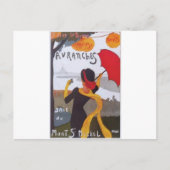  Frans reisvisum 1910 Briefkaart (Voorkant)