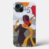  Frans reisvisum 1910 Case-Mate iPhone Case (Achterkant)