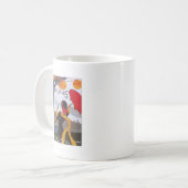  Frans reisvisum 1910 Koffiemok (Voorkant links)