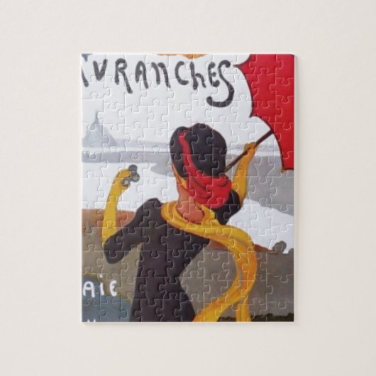 Frans reisvisum 1910 Legpuzzel (Verticaal)