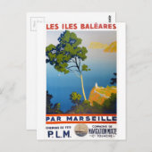  Frans reizen Balearen Briefkaart (Voorkant / Achterkant)