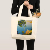 Frans reizen Balearen Grote Tote Bag (Voorkant (product))