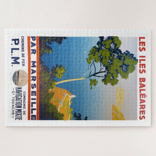  Frans reizen Balearen Legpuzzel (Horizontaal)