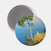 Frans reizen Balearen Magneet (Voorkant / Achterkant)