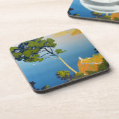  Frans reizen Balearen Onderzetter (Linkerzijde)