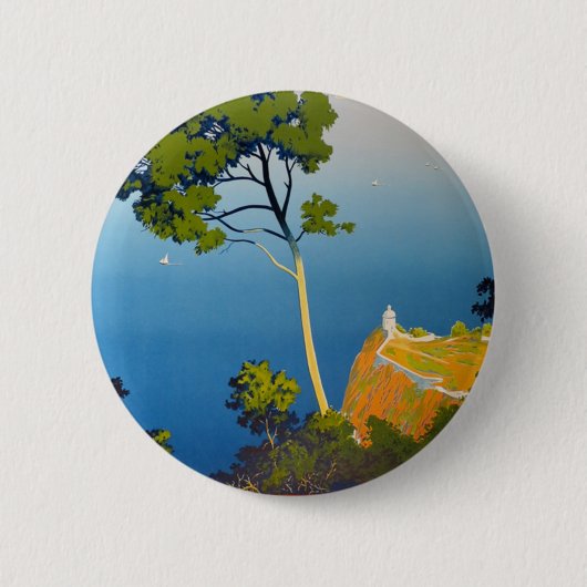  Frans reizen Balearen Ronde Button 5,7 Cm (Voorkant)