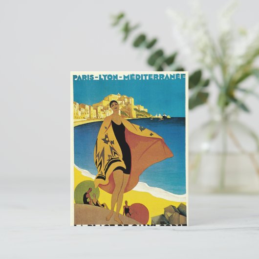  Frans Reizen Feestdagenkaart (Staand voorkant)