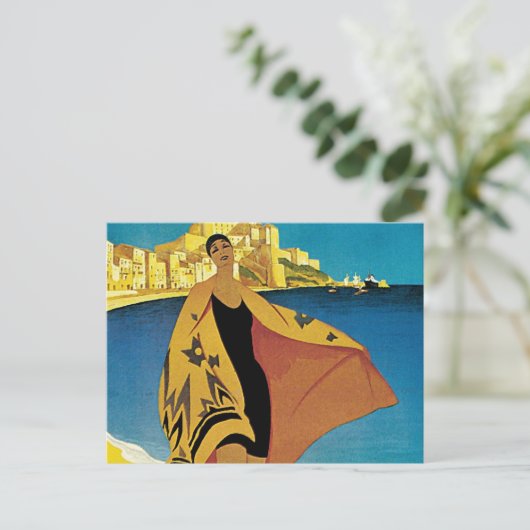  Frans Reizen Feestdagenkaart (Staand voorkant)