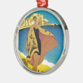  Frans Reizen Metalen Ornament (Links)