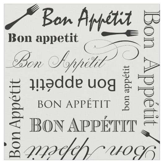 Frans restaurant Bon Appetit Gourmet Kitchen Stof (Close Up)