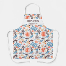 Frans restaurant Chef Meme's Kitchen Custom Schort