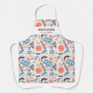 Frans restaurant Chef Meme's Kitchen Custom Schort