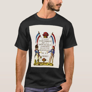 Frans Revolutionair Poster Grafische T-Shirt