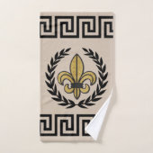 Frans Rijk Revival Fleur de Lis Gast / Cadeau Bad Handdoek (Handdoek)
