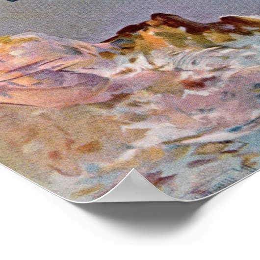  Frans Riviera adverteren Poster (Hoek)