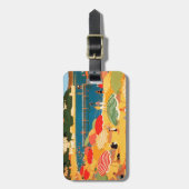  Frans Riviera Beach Bagagelabel (Voorkant verticaal)