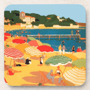 Frans Riviera Beach Bier Onderzetter