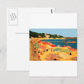  Frans Riviera Beach Briefkaart (Voorkant / Achterkant)