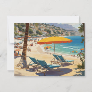  Frans Riviera Beach Briefkaart