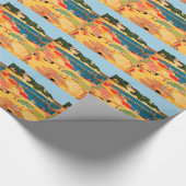  Frans Riviera Beach Cadeaupapier (Hoek)