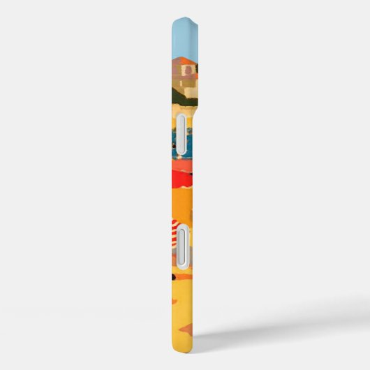 Frans Riviera Beach Case-Mate iPhone Case (Achterkant / Rechts)