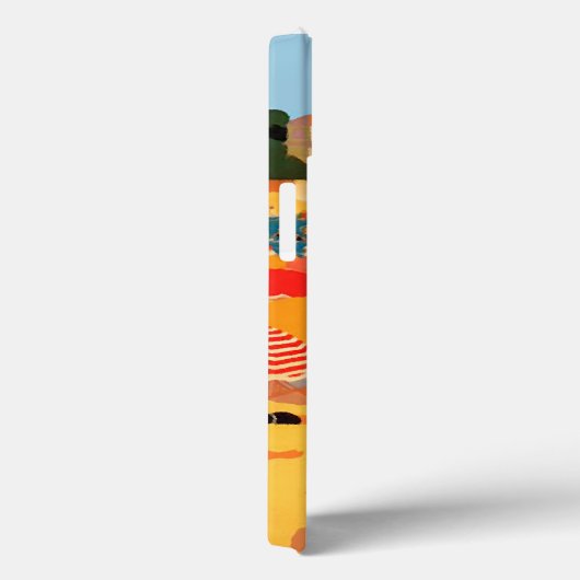 Frans Riviera Beach Case-Mate iPhone Case (Achterkant / Rechts)