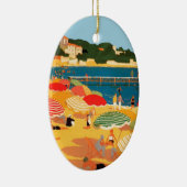  Frans Riviera Beach Keramisch Ornament (Rechts)
