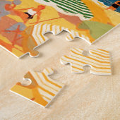 Frans Riviera Beach Legpuzzel (Zijkant)